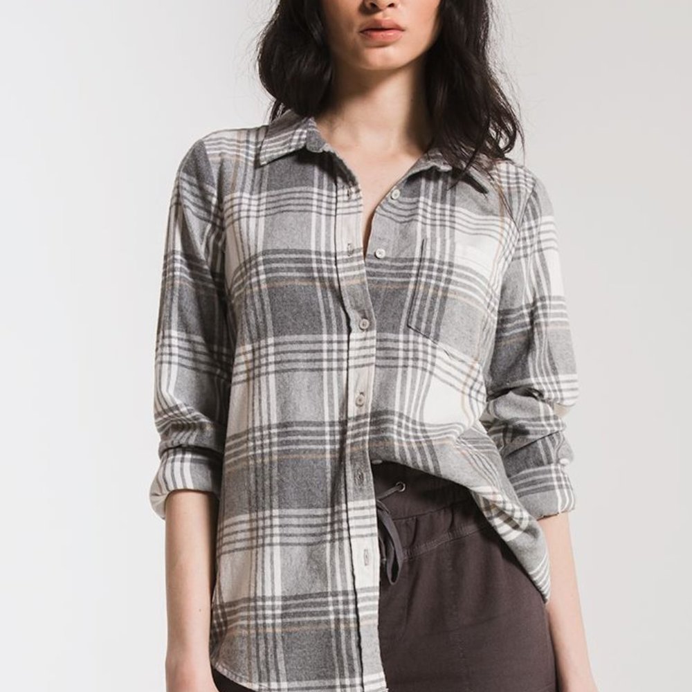 RAG POETS Z SUPPLY FLANNEL SHIRT style rt193867 2 COLORS NWT
